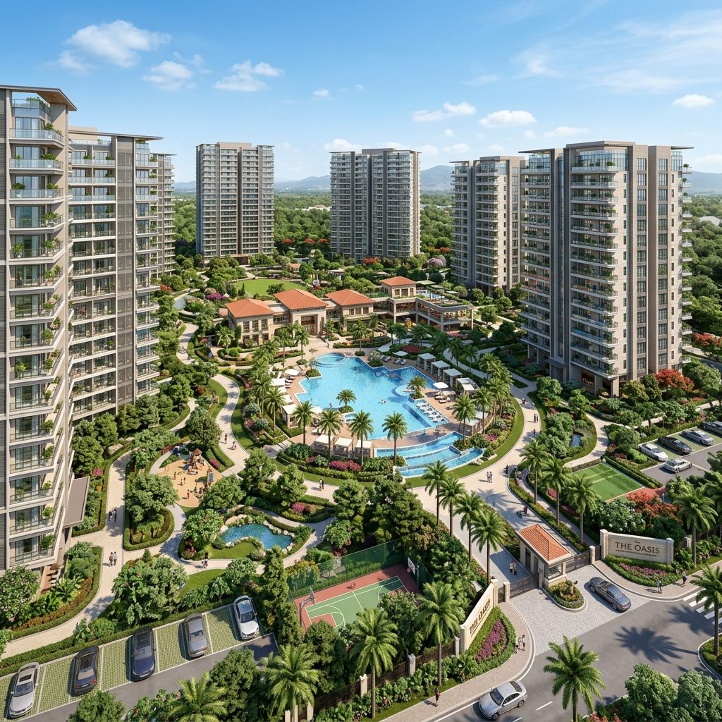 DSR The Courtyard luxury apartments in Bengaluru by DSR Projects