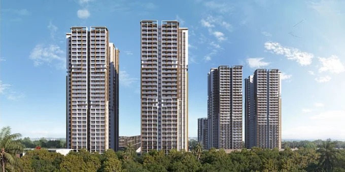 DSR The Address tower facade and architecture, Sarjapur Road