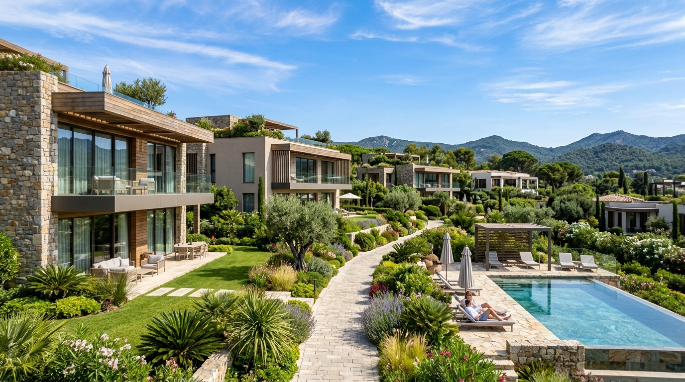 DSR Elixir luxury villas exterior view, Bangalore